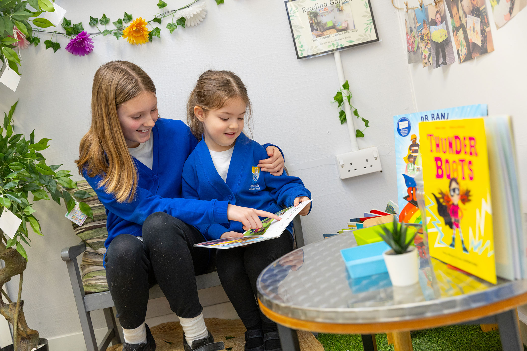 Thythorn children reading
