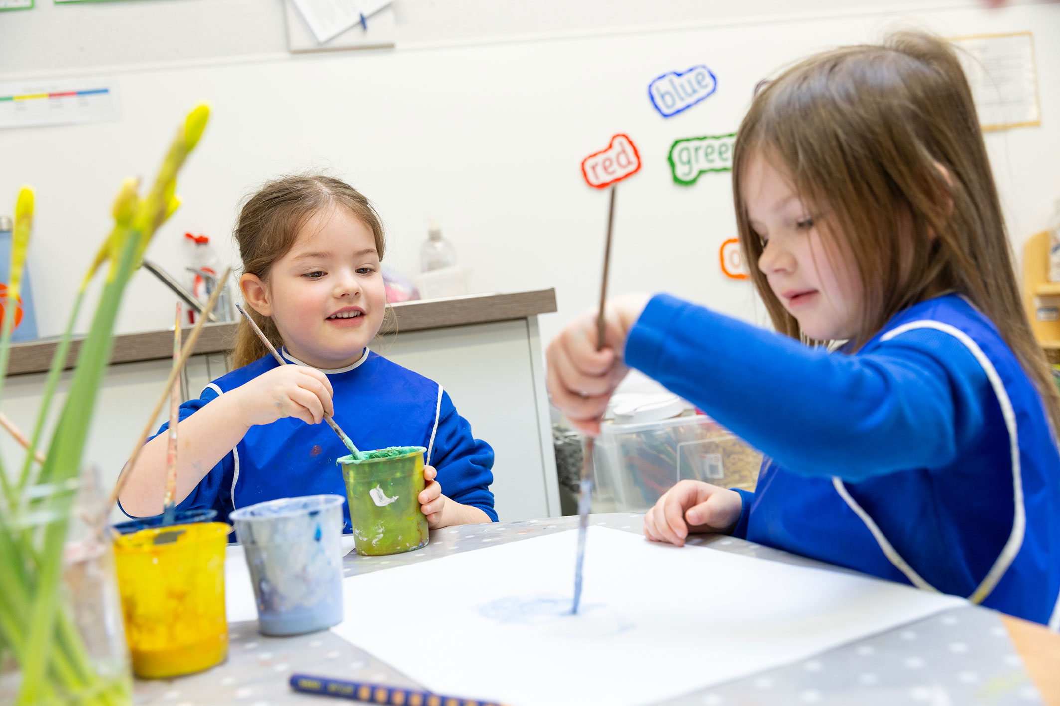Thythorn children painting